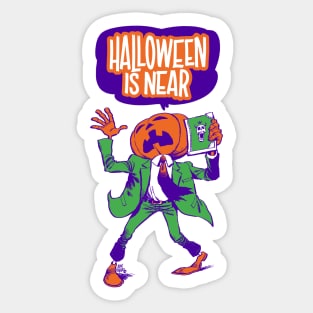 Halloween is near Sticker